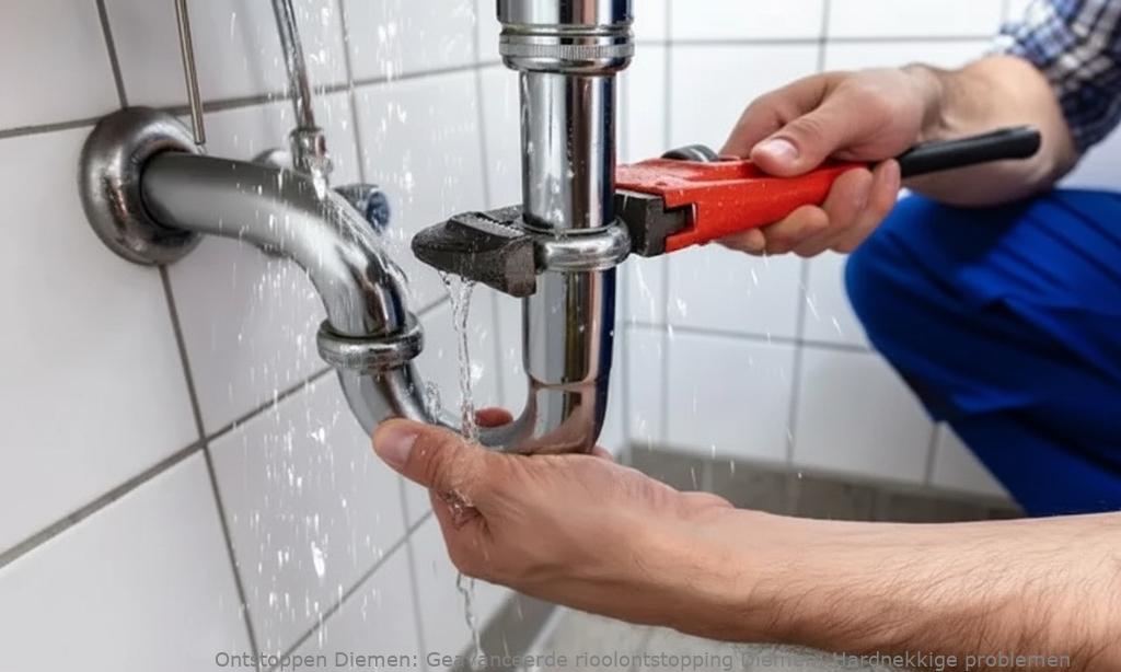 Geavanceerde rioolontstopping Diemen: Hardnekkige problemen