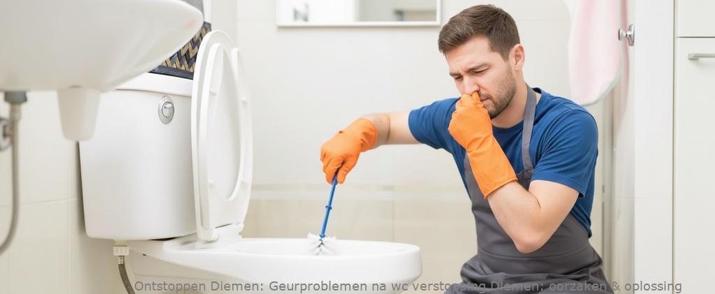 Geurproblemen na wc verstopping Diemen: oorzaken & oplossing