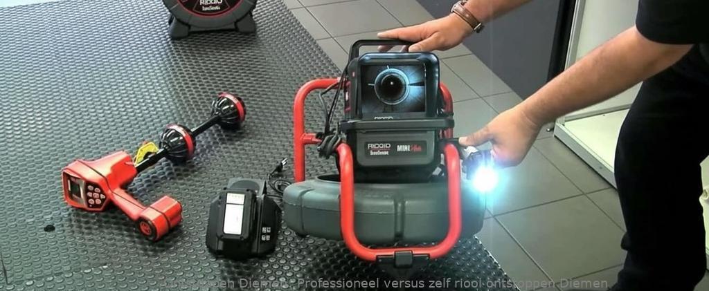Professioneel versus zelf riool ontstoppen Diemen