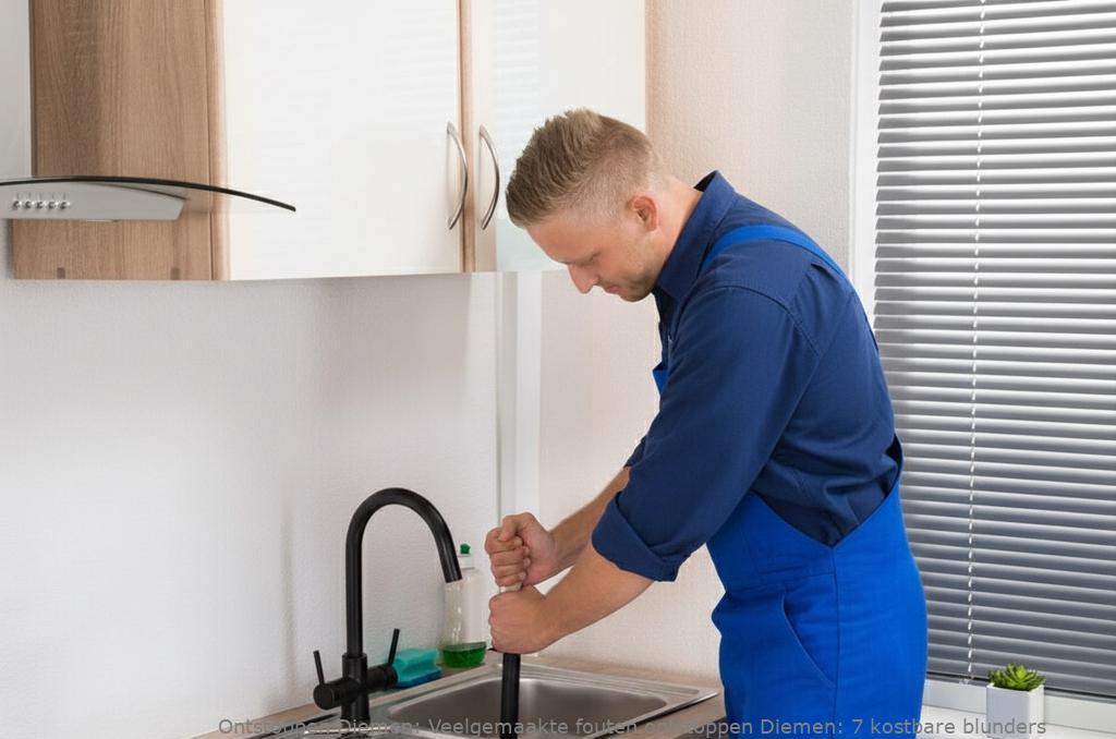 Veelgemaakte fouten ontstoppen Diemen: 7 kostbare blunders