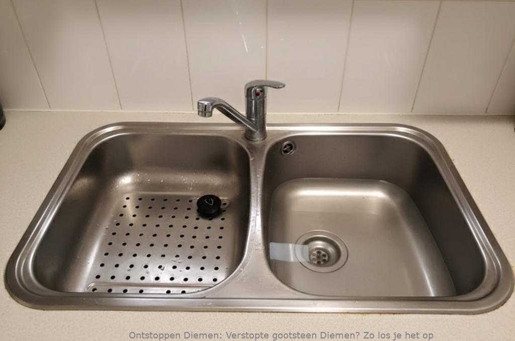 Verstopte gootsteen Diemen? Zo los je het op